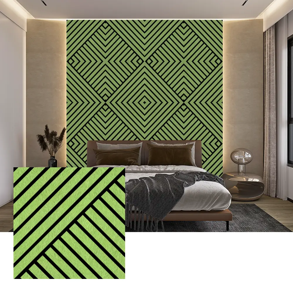 Vnútorné PET akustické stenové panely na zníženie hluku